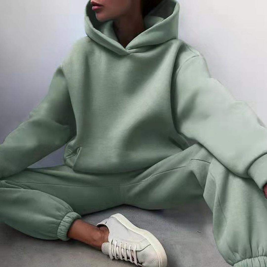 Delilah | Damen Hoodie- Und Jogger-Set Mit Lockerer Passform