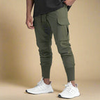 Spencer | Herren Tapered Cargo Jogginghose Mit Mehreren Taschen