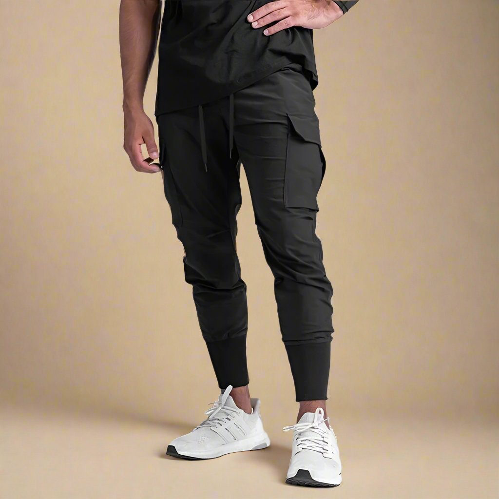 Spencer | Herren Tapered Cargo Jogginghose Mit Mehreren Taschen