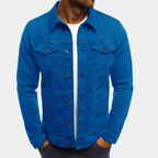 Nathan | Herren Jacke Mit Knopfleiste Und Brusttaschen