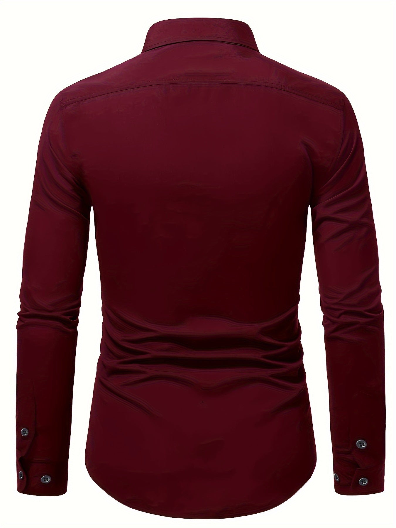 Ethan | Herren Slim-Fit Hemd Mit Knopfleiste Und Langarm