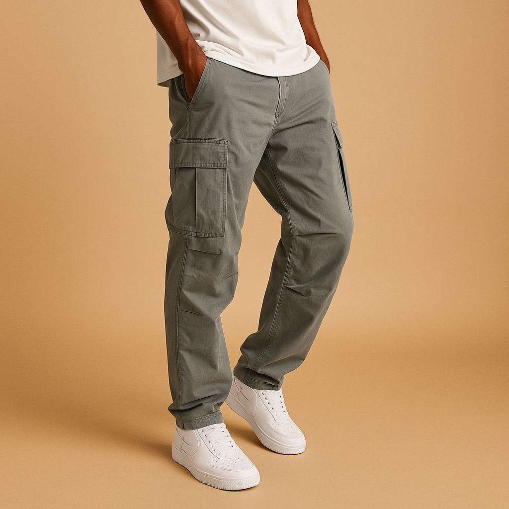 Brody | Herren Cargo Hose Mit Mehreren Taschen Und Normaler Passform