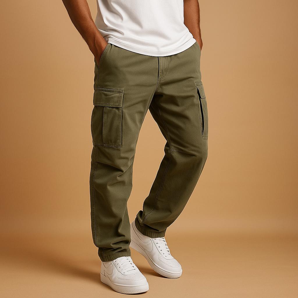 Brody | Herren Cargo Hose Mit Mehreren Taschen Und Normaler Passform