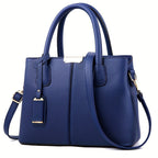 Vivian | Damen Strukturierte Handtasche Mit Schulterriemen