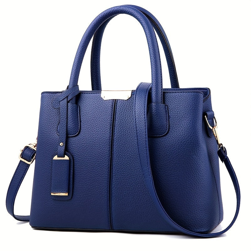 Vivian | Damen Strukturierte Handtasche Mit Schulterriemen