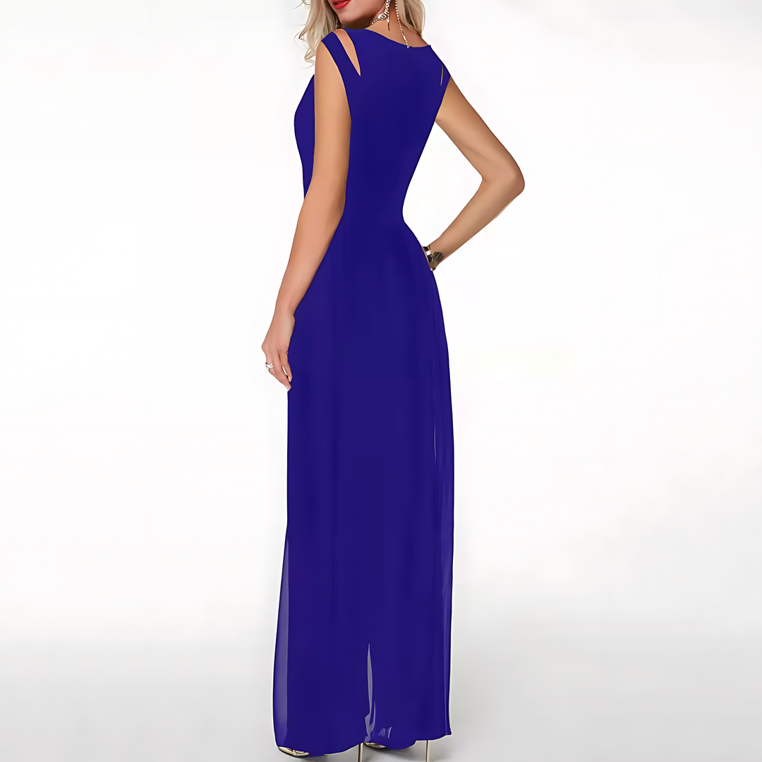 Lily | Damen Overall mit ärmellosem Schnitt und weitem Bein