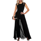 Lily | Damen Overall mit ärmellosem Schnitt und weitem Bein