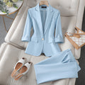 Natalie | Damen Zweiteiliges Anzugset Mit Blazer Und Hose