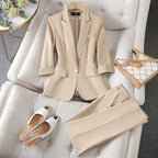 Natalie | Damen Zweiteiliges Anzugset Mit Blazer Und Hose