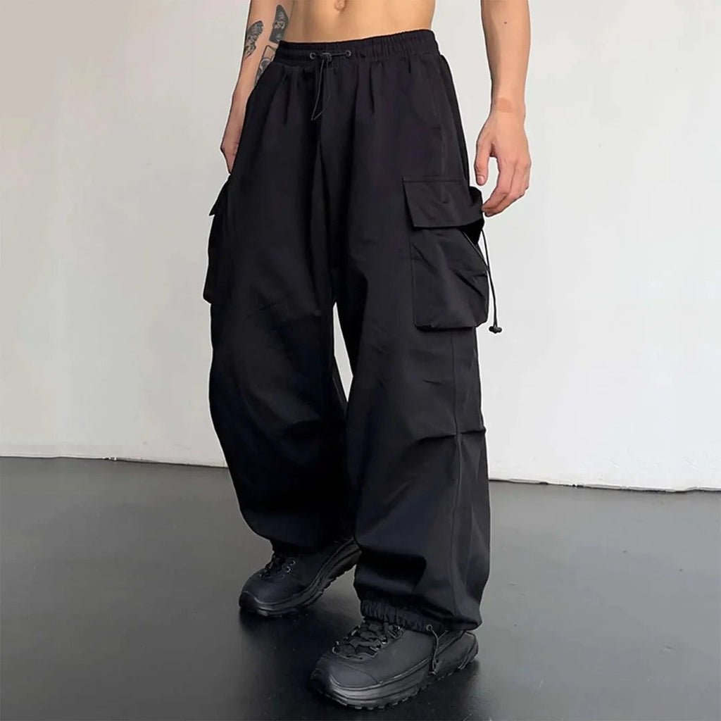 Zane | Herren Moderne Cargo Hose Mit Weitem Bein