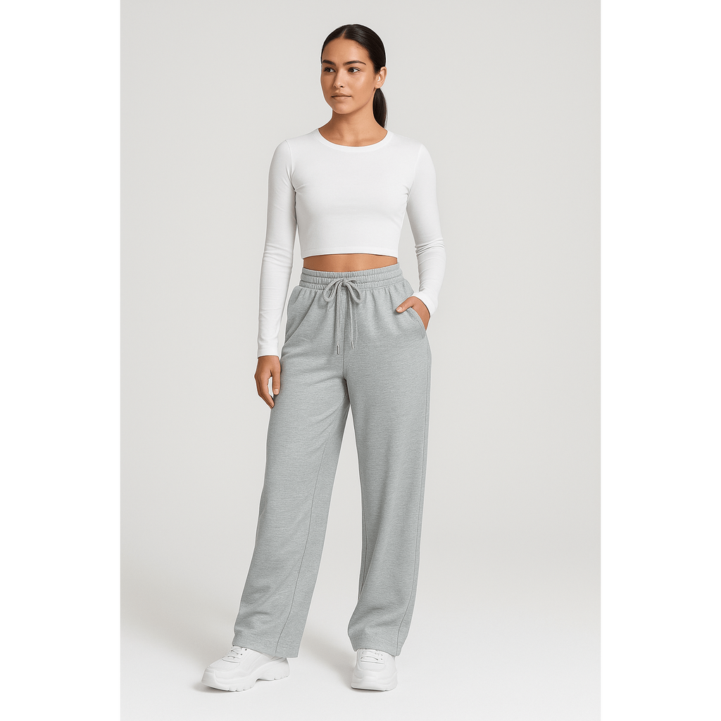 Iris | Damen Weite Jogginghose Mit Kordelzugbund