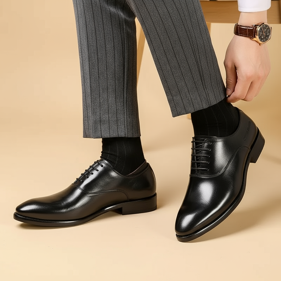 Sebastian | Herren Leder Oxford Schnürschuhe