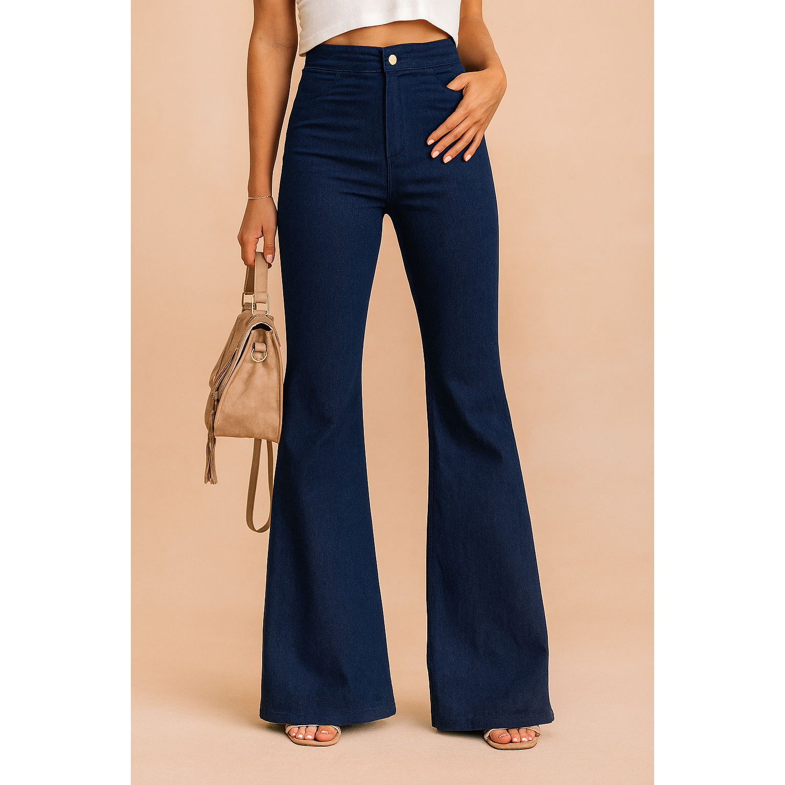 Eliana | Damen High Waist Schlaghose