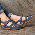 Selena | Damen Sandalen Mit Geschlossener Zehenpartie Und Cut-Out Design