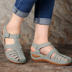 Selena | Damen Sandalen Mit Geschlossener Zehenpartie Und Cut-Out Design