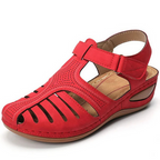 Selena | Damen Sandalen Mit Geschlossener Zehenpartie Und Cut-Out Design