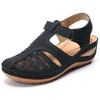 Selena | Damen Sandalen Mit Geschlossener Zehenpartie Und Cut-Out Design