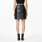 Rory | Damen High Rise A-Linien Minirock Mit Figurbetonter Passform