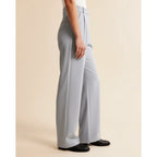 Quinn | Damen Hose Mit Hoher Taille Und Plissiertem Bein