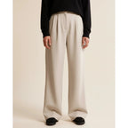 Quinn | Damen Hose Mit Hoher Taille Und Plissiertem Bein